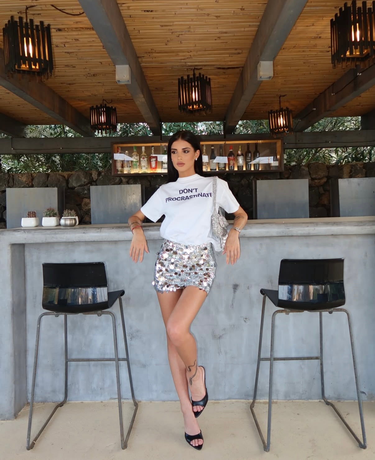 SHINNY SKIRT
