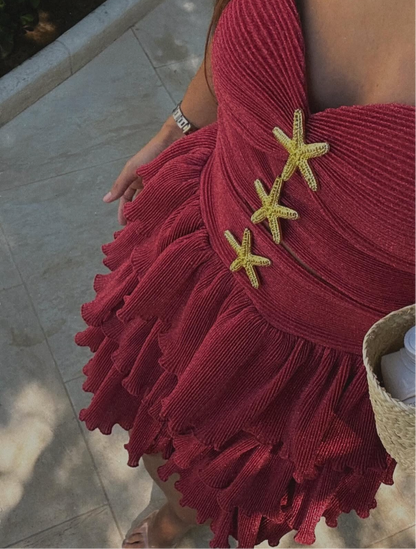 PINK STAR DRESS
