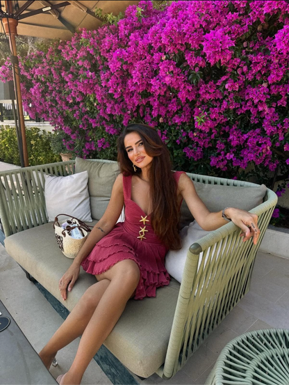 PINK STAR DRESS