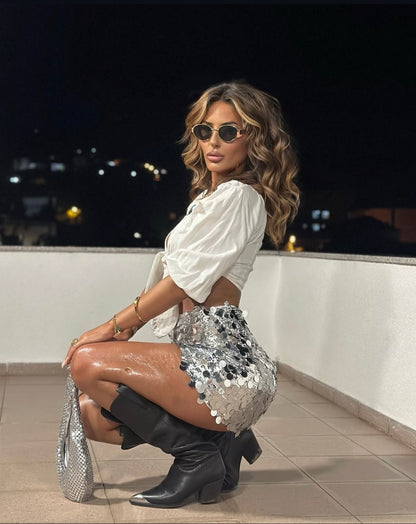 SHINNY SKIRT